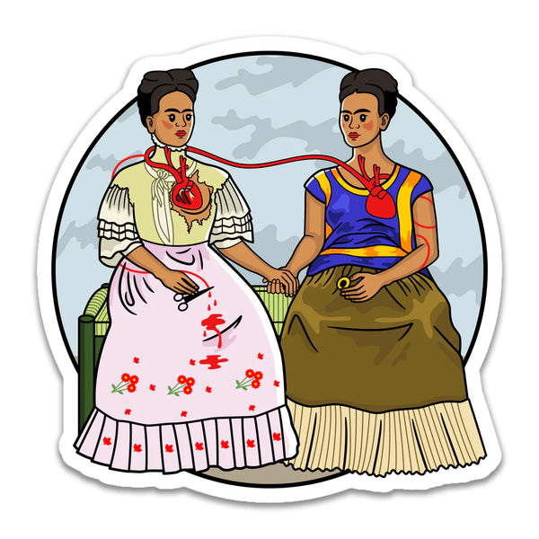 Sticker | F. Kahlo - Two Fridas